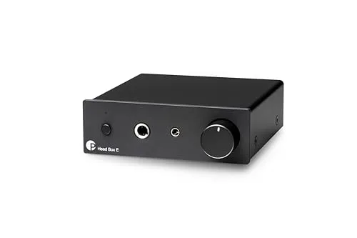 Pro-Ject Head Box E Mikro High End Kopfhörerverstärker (Schwarz)