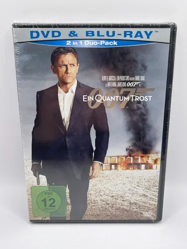 James Bond 007 - Ein Quantum Trost (2008)[Blu-ray & DVD /NEU/ Daniel Craig
