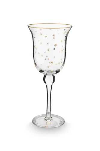 PIP STUDIO Stars Weinglas gold 0,36l