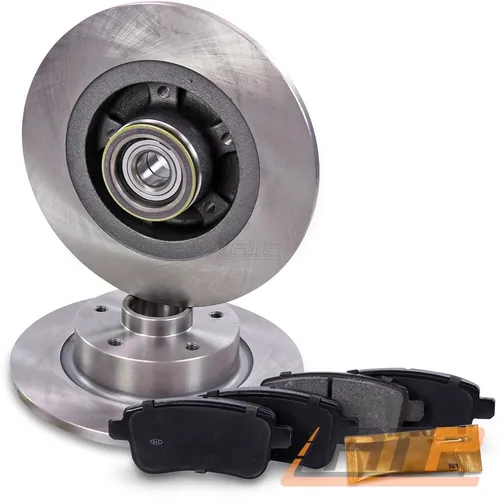 BREMSSCHEIBEN VOLL Ø274 + BREMSBELÄGE HINTEN FÜR RENAULT GRAND SCENIC 3 JZ BJ 09