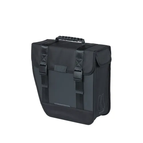 Basil Einzelpacktasche Tour links - Wasserdichte Fahrradtasche, 14 ltr - Fahrradtaschen, wasserdicht und ideal für Ausflüge, bietet 14 ltr Stauraum für Ihre Essentials.