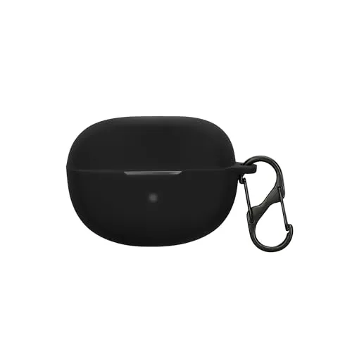 kwmobile Hülle kompatibel mit Bose Ultra Open Earbuds Kopfhörer - Silikon Schutzhülle Etui Case Cover Schoner in Schwarz