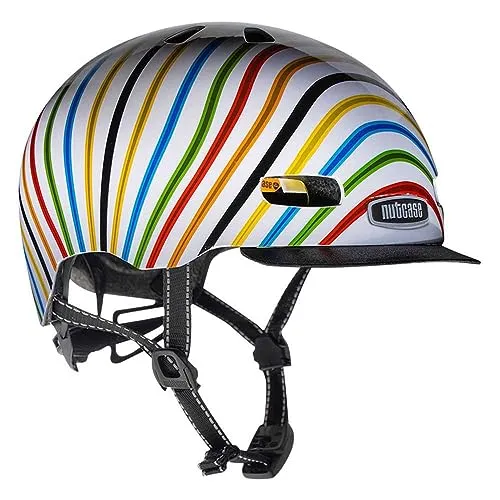 Nutcase Little Nutty Helm XS - Candy Coat - Fahrradhelm für Kinder ab 3 Jahren, bietet höchste Sicherheit mit MIPS-Technologie und optimalen Komfort durch 16 Lüftungsöffnungen.