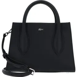 LACOSTE Top Handle Bag S - Elegante Umhängetasche in Schwarz - Handtasche aus strapazierfähigem Material mit abnehmbarem Schulterriemen und viel Platz für Ihre Essentials. Ideal für geschäftige Tage, kombiniert elegantes Design mit praktischer Funktionalität.