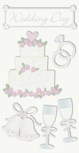 Sticker Mix Hochzeitstag,
