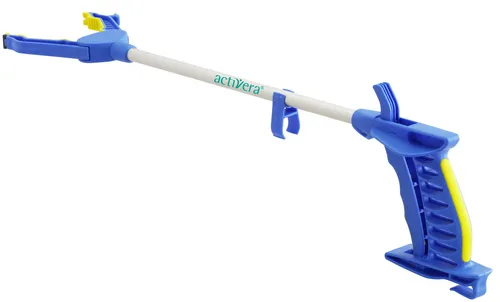 Greifhilfe Magnetische Greifzange mit Softgriff handschonend 60cm Länge