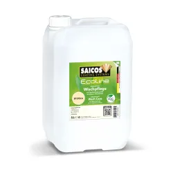 Saicos Ecoline Wischpflege 8101 Konzentrat 5 Liter - Bodenreiniger, reinigt sanft und gründlich streifenfrei, besonders hautfreundlich und rutschfest – ideal für Reinigungsmaschinen.
