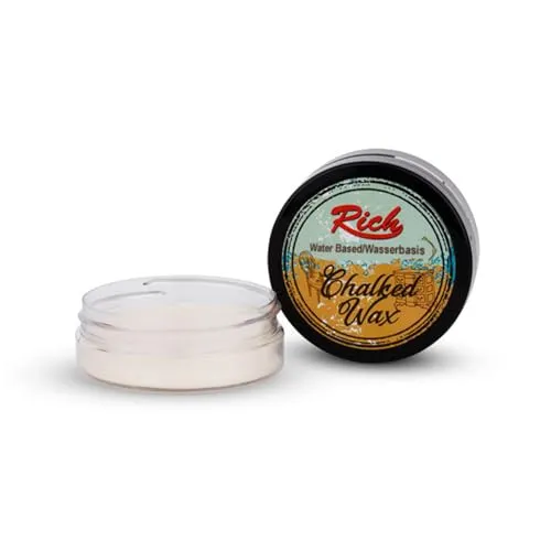 Rich Chalked Wachs, Mink 50 Ml, Möbelwachs, Möbelschutz Holzwachs Pflege, Oberflächenversiegelung, Einfache Anwendung, Übergangsanpassung & Tiefenwirkung