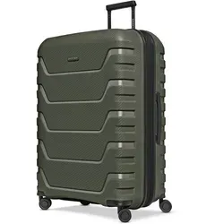 Smartbox Hartschalen-Trolley Edition 01 - 4 Rollen, Polypropylen - Robuster Koffer mit 4 Rollen, ideal für Reisen. Mit TSA-Schloss, dehnbarer Breite und organisiertem Innenraum für maximale Sicherheit und Komfort.