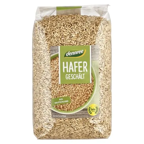 Hafer geschält 12 x 1 kg von dennree