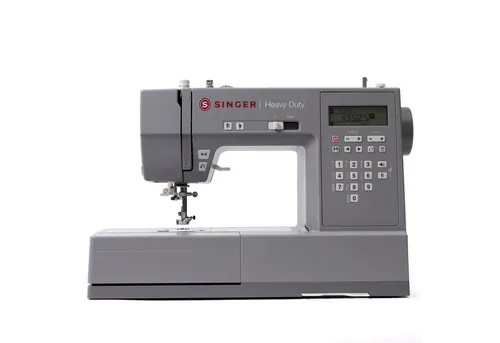 Singer Nähmaschine Heavy Duty 6705C - Vielseitige Nähmaschine mit 99 Programmen - Nähmaschinen mit 99 Programmen, ideal für kreative Projekte und schnelle Anpassungen. Perfekt für Anfänger und Experten.