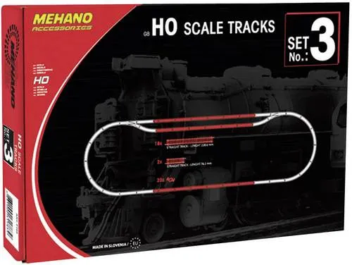 Mehano 58554 H0 Gleis-Ergänzungs-Set Nr. 3
