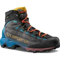 Aequilibrium Hike GTX Herren Wanderschuhe - La Sportiva, Größe 10.5 UK - Leichte und wendige Mid-Cut-Boots mit 100 % wasserdichter GORE-TEX Membran, ideal für gemischtes Gelände. Das 3D Flex System Evo sorgt für Flexibilität und Sicherheit beim Wandern.