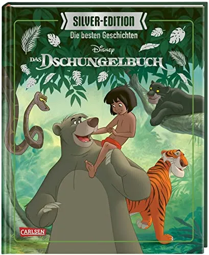 Die besten Geschichten - Das Dschungelbuch / Disney Silver-Edition Bd.2 - Erlebe die Abenteuer von Mogli im Dschungel! Diese edel gestaltete Ausgabe mit zauberhaften Bildern ist ideal für Disney-Fans und als Geschenk geeignet.