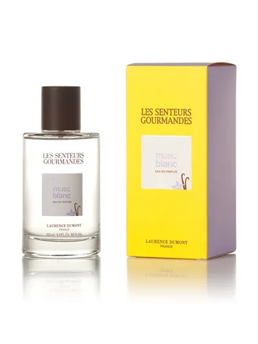 Les Senteurs Gourmandes Eau de Parfum Musc Blanc 100ml - Eau de Parfum für Damen mit zart sinnlichem Duft von Maiglöckchen und weichem Moschus, ideal für besondere Anlässe oder den Alltag.