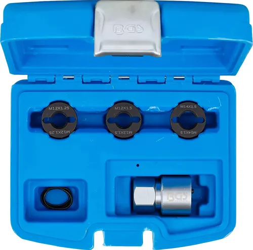 BGS Radbolzen Gewinde Reparatur Nachschneider M12x1,25/M12x1,5/M14x1,5 - Reifenreparatur: Hochwertiger Nachschneider für defekte Radbolzen-Gewinde, ideal für schnelle und effektive Reparaturen.
