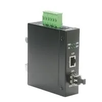 ROLINE Industrie Medienkonverter GigE 1000Base-SX 1000Base-T - Sonstige Netzwerkartikel, leistungsstarker Medienkonverter für schnelle Datenübertragung bis 1 Gbps und Reichweite bis zu 500 m.
