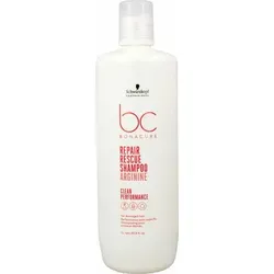 Schwarzkopf BC Repair Rescue Arginin 1000ml - Reparaturshampoo für geschädigtes Haar - Shampoo für strapaziertes Haar, mit veganer Formel zur intensiven Reparatur und Pflege. Ideal für die Wiederherstellung der Haarstruktur.