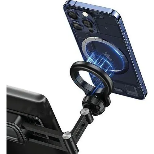 Usams Składany uchwyt indukcyjny US-ZJ076 na deskę rozdz. czarny/black ZJ76ZJ01 (ZJ76ZJ01)