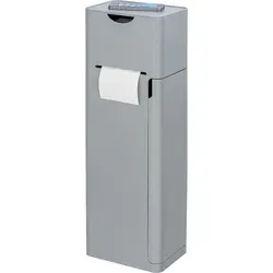 Wenko WC-Garnitur Imon 6 in 1, grau
