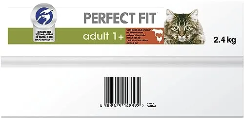 PERFECT FIT Katze Beutel Natural Vitality Adult 1+ mit Rind und Huhn2.4kg