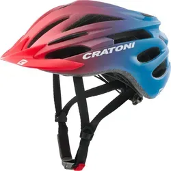 Cratoni Pacer Junior Fahrradhelm - Fahrradhelm mit integriertem Rücklicht, leicht mit nur 230 g und Testsieger für Sicherheit und Komfort. Ideal für sportliche Fahrten und jeden Einsatzbereich.