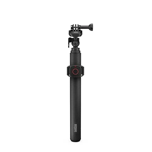 GoPro Extension Pole mit Waterproof Shutter Remote - Actionkamera Zubehör, ausziehbar bis 48in (122cm) und zusammenklappbar auf 10in (25cm), ideal für Abenteuer und Aufnahmen aus der Ferne.