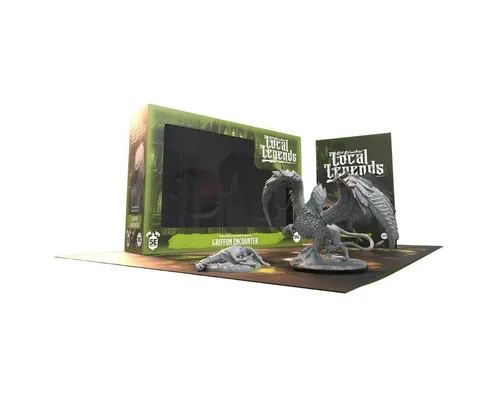 Epische Begegnungen - Local Legends (Griffon) - 5e-kompatibles Rollenspielset für spannende Begegnungen mit einem rachsüchtigen Griffon. Ideal für Fantasy-Rollenspiele, einfach zu nutzen und perfekt kombinierbar mit dem Local Legends Tavern Kit.