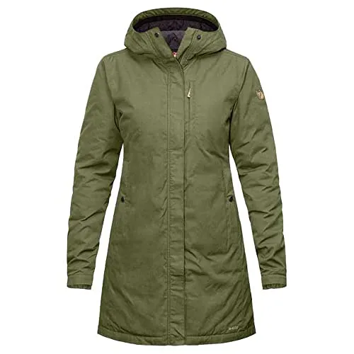 Fjällräven Kiruna Padded Parka W green (620) XL - Mäntel & Parkas für Damen, wind- und wasserabweisend mit PrimaLoft Isolierung für optimale Wärme an kalten Tagen.