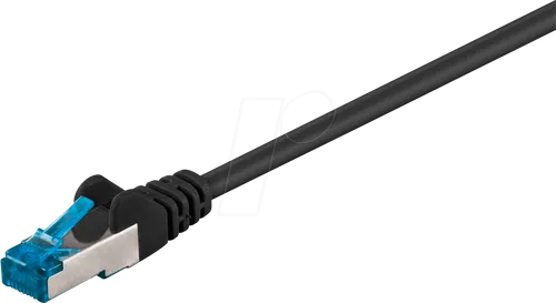 PATCH-C6AQ 2 SW - Cat.6a High Quality-Patchkabel,schwarz,2 m