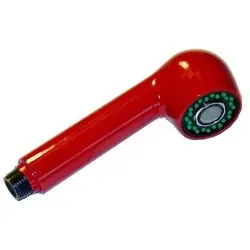 Ersatz Handbrause, Geschirrbrause, Brausekopf in Rot - Handbrausen für Küchenarmaturen, hochwertige Verarbeitung mit wassersparender Mischdüse und einfacher Montage. Ideal für Hochdruckarmaturen.