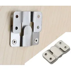 Paar Möbel Steckverbinder | 54x30 mm Couchverbinder | Schnapp-Verbinder für Tische, Sofas & Betten | Einhänge-Verbinder | Polster-Möbel Besc... 20