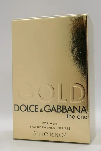 Dolce & Gabbana The One Gold For Men Eau de Parfum Intense 50 ml - Herrendüfte mit provokantem Charakter, edel und intensiv – ideal für den selbstbewussten Mann.