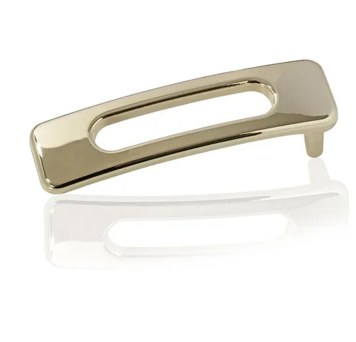 FREDERIC HERMANO Gürtelschnalle 10mm Metall Gold - Buckle Clip für 1,0 cm Gürtelbreite - 324507700020
