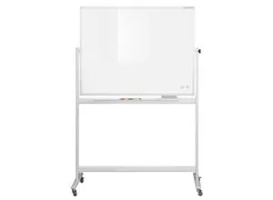 magnetoplan Design-Whiteboard CC, mobil - 1200 x 900 mm - Präsentation: Freistehende, magnethaftende Schreibtafel mit zwei abwischbaren Flächen, ideal für flexible Einsatzmöglichkeiten im Büro oder bei Workshops.