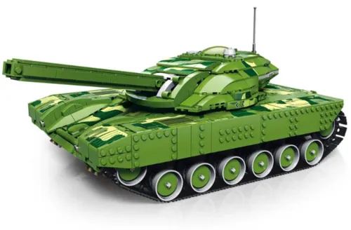 Reobrix 55026 RC Militärfahrzeug mit 1516 Klemmbausteinen