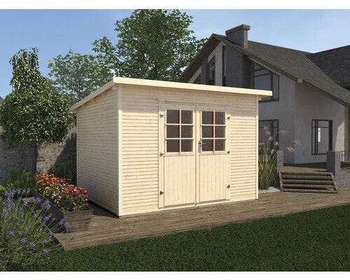 weka Gartenhaus 219 Gr.1, 28 mm, Flachdach von Weka