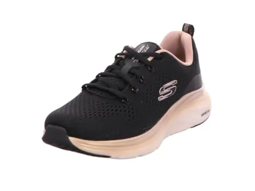 Skechers Mädchen Vapor Foam Sneakers - Black Mesh mit Rose Gold Trim, 38 EU - Damen-Sneaker mit innovativer Vapor Foam Technologie für optimalen Komfort und stylisches Design.
