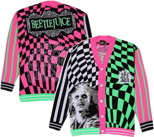 Beetlejuice Strickjacke Showtime Strange And Unusual Cardigan
