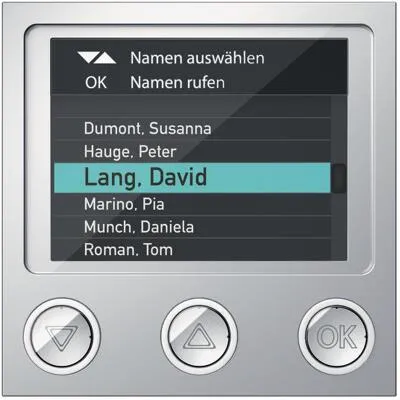 Ritto Portier Displaymodul (silber) von Ritto