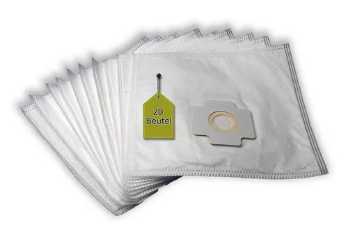 SWIRL Z 110 Staubsaugerbeutel mit Mikro- und Motorfiltern - Staubsaugerbeutel für optimale Filtration von Feinstaub, langanhaltende Saugleistung und hygienische Luftqualität. Enthält 20 Beutel, 4 Mikro- und 4 Motorfilter für maximale Effizienz.