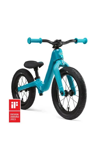 Affenzahn Kinderlaufrad Hai 12 Zoll Blau in blau von ergobag