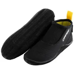 Cressi Aquatrek Boots Badeschuh schwarz - Vielseitiger Wasserschuh mit schneller Schnürung für optimale Anpassung. Ausgezeichneter Grip auf nassen Oberflächen und Schutz vor Steinen und Sand. Ideal für den Einsatz im Wasser und sorgt für Flexibilität.