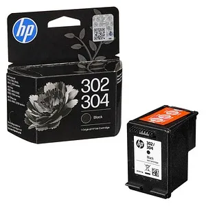 HP 302/304 Original Tintenpatrone Schwarz (B7RT7AE#LS1) - Hochwertige Original Tintenpatrone für gestochen scharfe Ausdrucke. Ideal für den täglichen Einsatz in Büro und Zuhause.