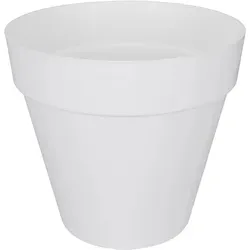 elho Loft Urban Rund 60 - Blumentopf für Außen - Garten-Zubehör mit unsichtbaren Rollen und Wasserreservoir für müheloses Umstellen und optimale Pflanzenbewässerung. Hergestellt aus 100% recyceltem Plastik.