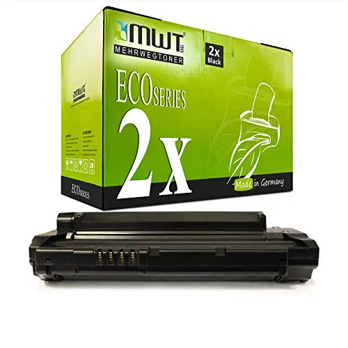 2X MWT Toner kompatibel für Samsung SCX 4300 4610 ersetzt MLT-D1092S Black MLTD-1092S Schwarz