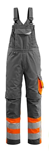 MASCOT® Sunderland Latzhose mit Knietaschen in orange von MASCOT