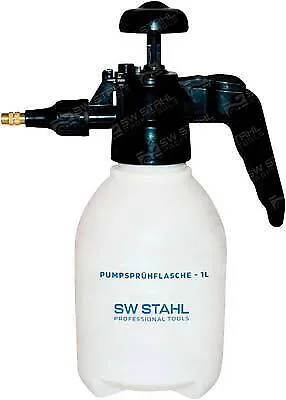 Pumpsprühflasche 360° 1L - Ideal für Über-Kopf Arbeiten - SWSTAHL Pumpsprühflasche mit 360° Sprühfunktion, perfekt für Über-Kopf Arbeiten. Hochwertiger Kunststoff, 1 Liter Fassungsvermögen und verstellbare Sprühdüse für vielseitige Anwendungen.