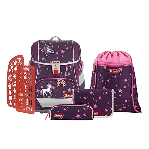 Step by Step Schulranzen-Set 2IN1 Plus Unicorn Nuala in lila von Step by Step