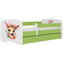 Raumhirsch Furniture Kinderbett Bambi, Grün, 70x140 cm